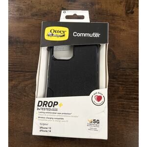 OtterBox iPhone 14 & iPhone 13 Commuter Series Case - BLACK